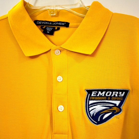 Set of 3 Emory Swimming & Diving polo shirts, size M - Picture 4 of 7